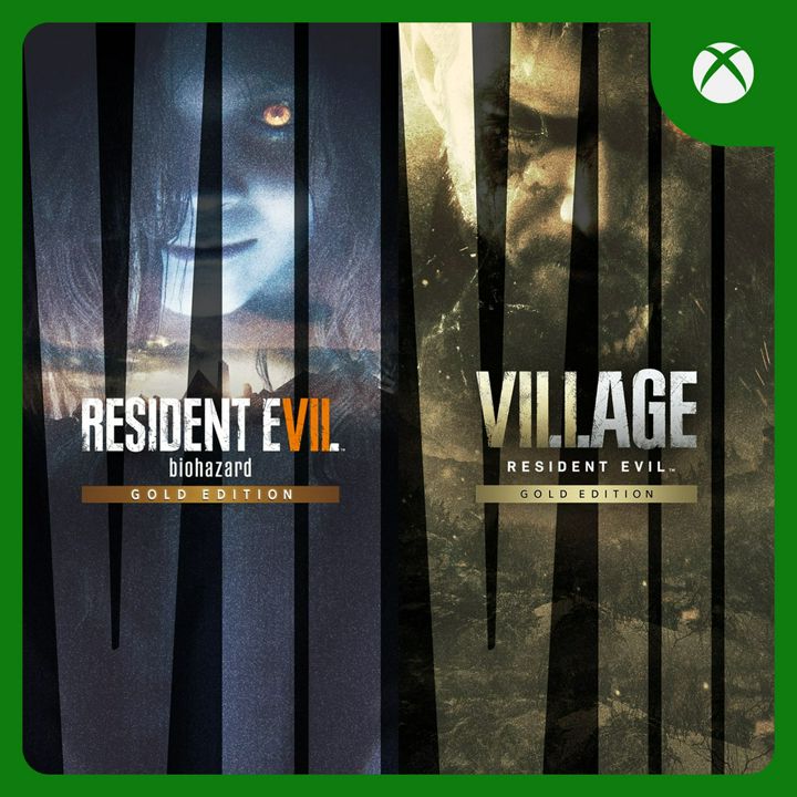 Resident Evil 7 Gold Edition & Village Gold Edition | Xbox One & Series X|S