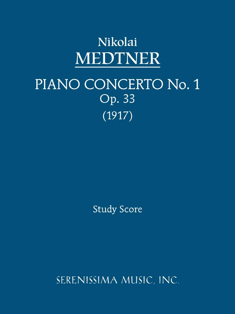 Piano Concerto No.1, Op.33. Study score