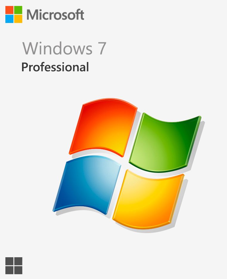 Лицензионный ключ активации для Windows 7 Professional (Профессиональная)