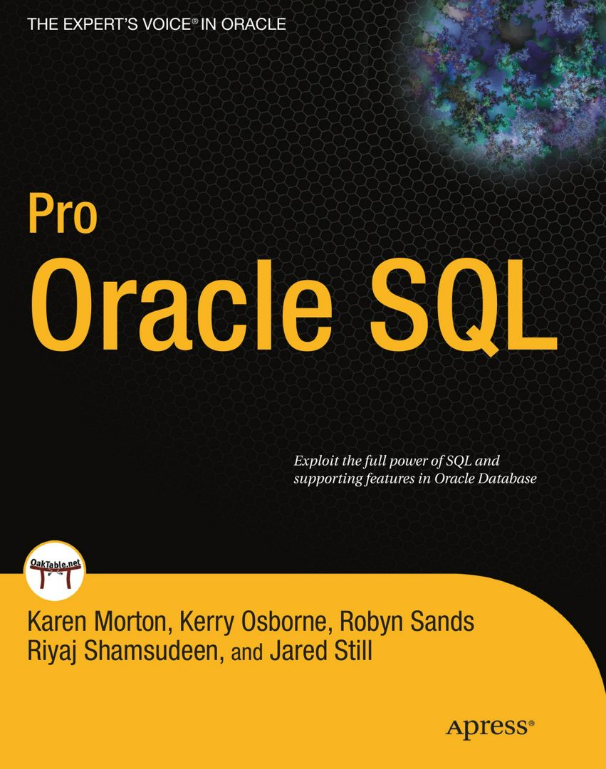 Pro Oracle SQL