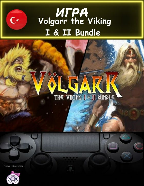 Игра Volgarr the Viking 1 и 2 комплект издание Турция