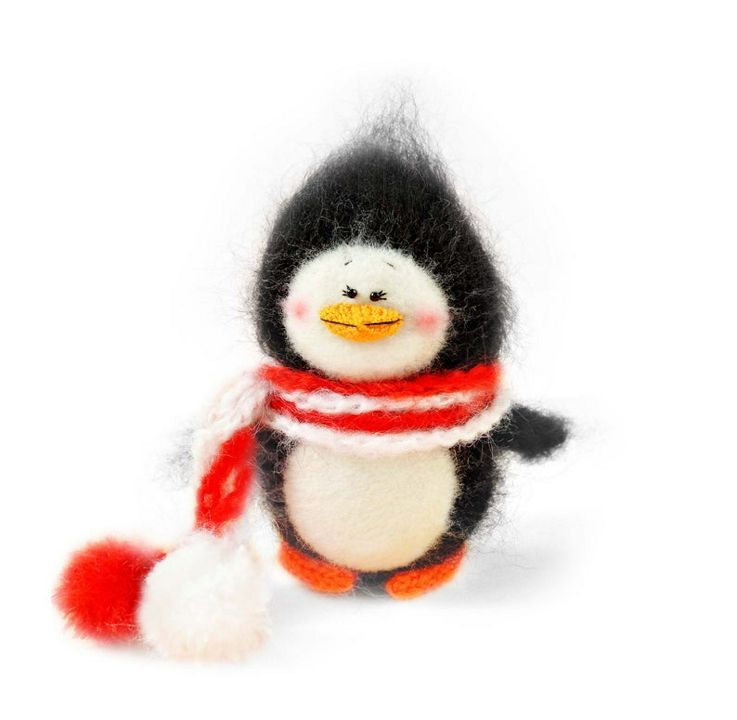 Пингвин мастер-класс по вязанию спицами