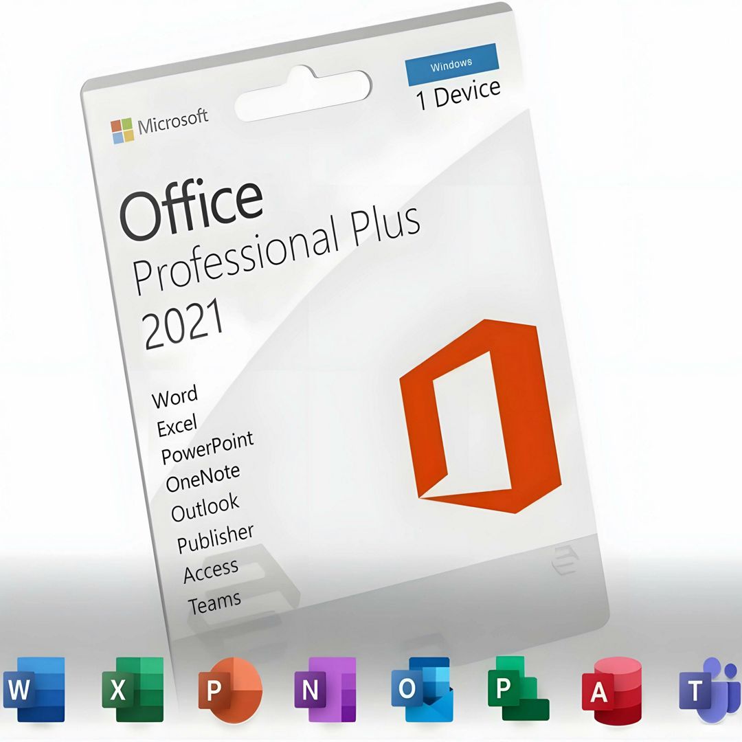 Microsoft Office 2021 Professional Plus на 1 ПК онлайн активация (без привязки к учетной записи) эле