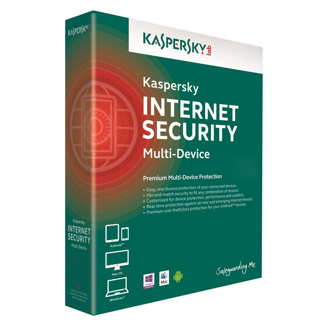 Антивирус Kaspersky Internet Security для ПК, планшетов и смартфонов 5 УСТРОЙСТВ 1 ГОД