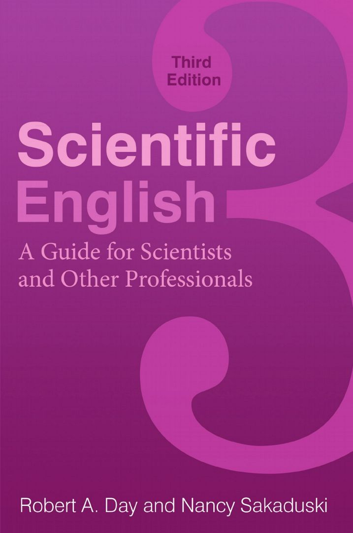 Scientific English. A Guide for Scientists and Other Professionals