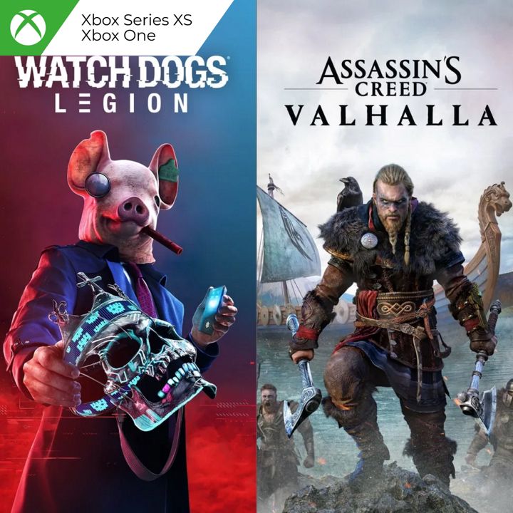 ASSASSIN’S CREED VALHALLA+WATCH DOGS: LEGION XBOX Цифровой ключ