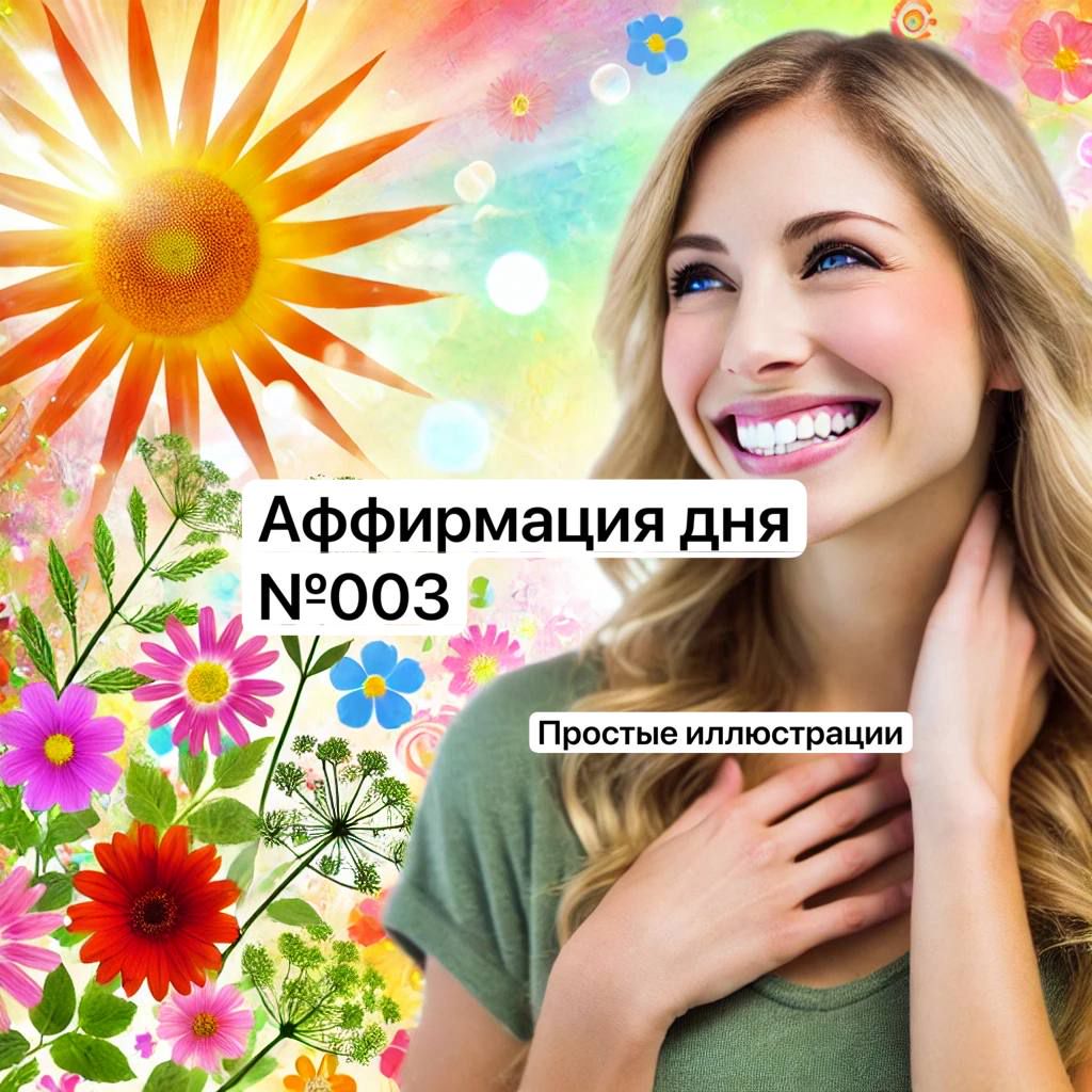 Аффирмация дня №003 для девушек