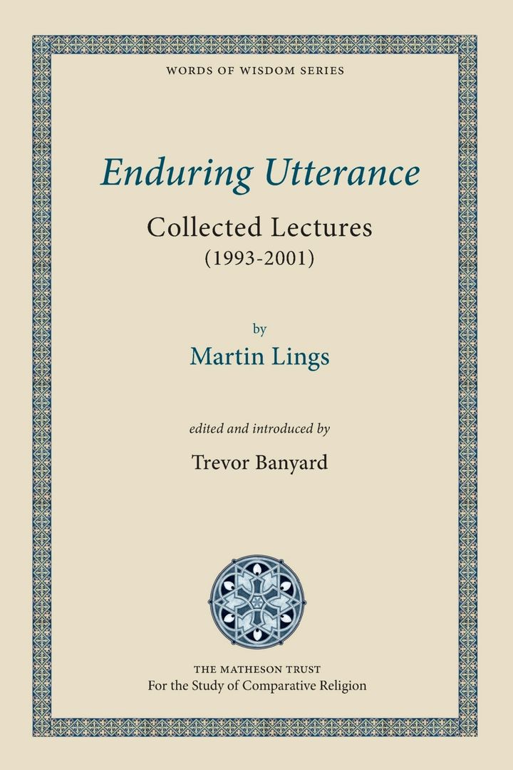 Enduring Utterance. Collected Lectures (1993-2001)
