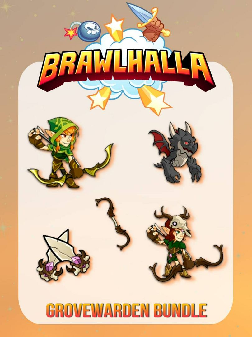 Набор GROVEWARDEN BUNDLE для Brawlhalla