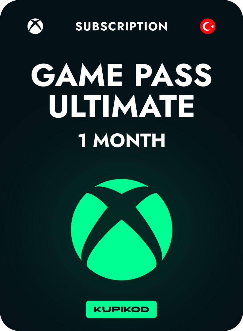 Подписка XBOX Game Pass Ultimate на 1 месяц - скачать Ключи и сертификаты  на Wildberries Цифровой | 173767