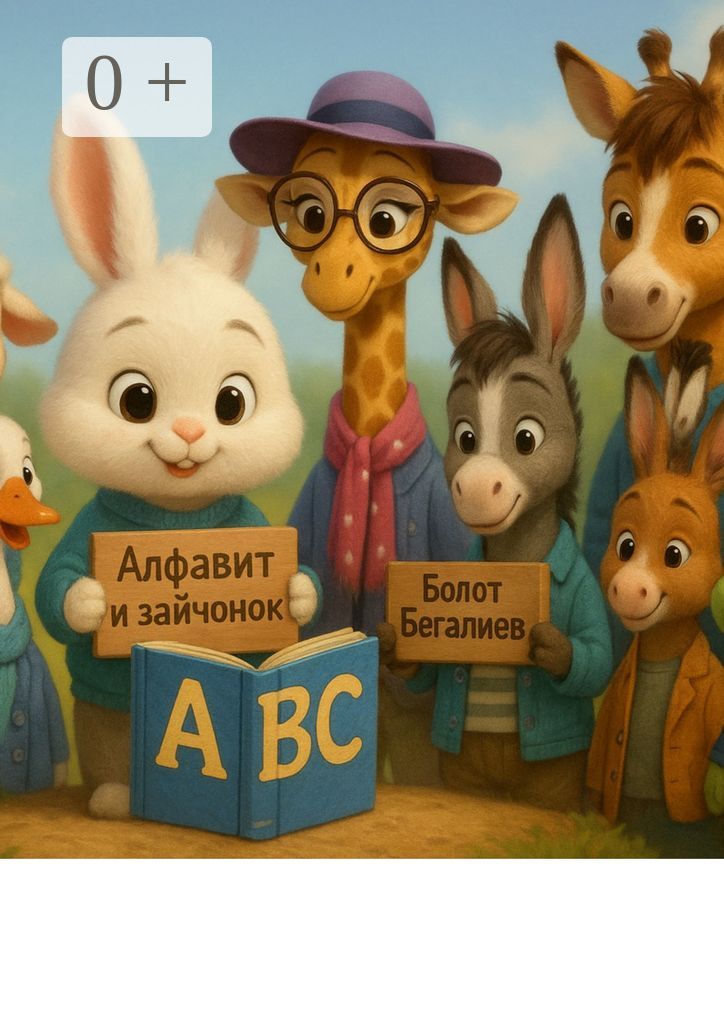 Алфавит и зайчонок
