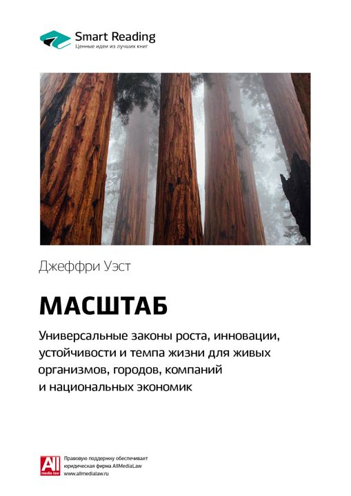 Масштаб: универсальные законы роста, инновации, устойчивости и темпа жизни для живых организмов, городов, компаний и национальных экономик. Ключевые идеи книги - Джеффри Уэст - купить и читать онлайн электронную книгу на Wildberries Цифровой | 2395