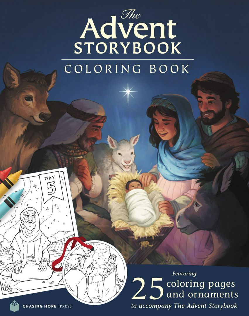 The Advent Storybook Coloring Book