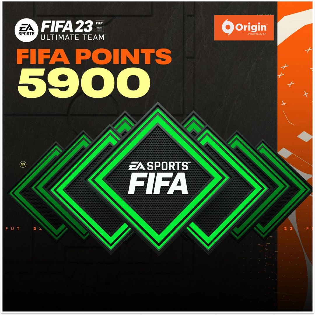 Игровая валюта FIFA 23: 5900 FUT Points (EA App; PC; Регион активации РФ) Цифровая версия