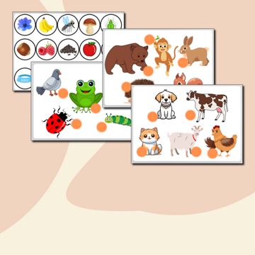 Дидактическая игра "Кто что ест" для детей 2-3 лет - Дидактические игры ...
