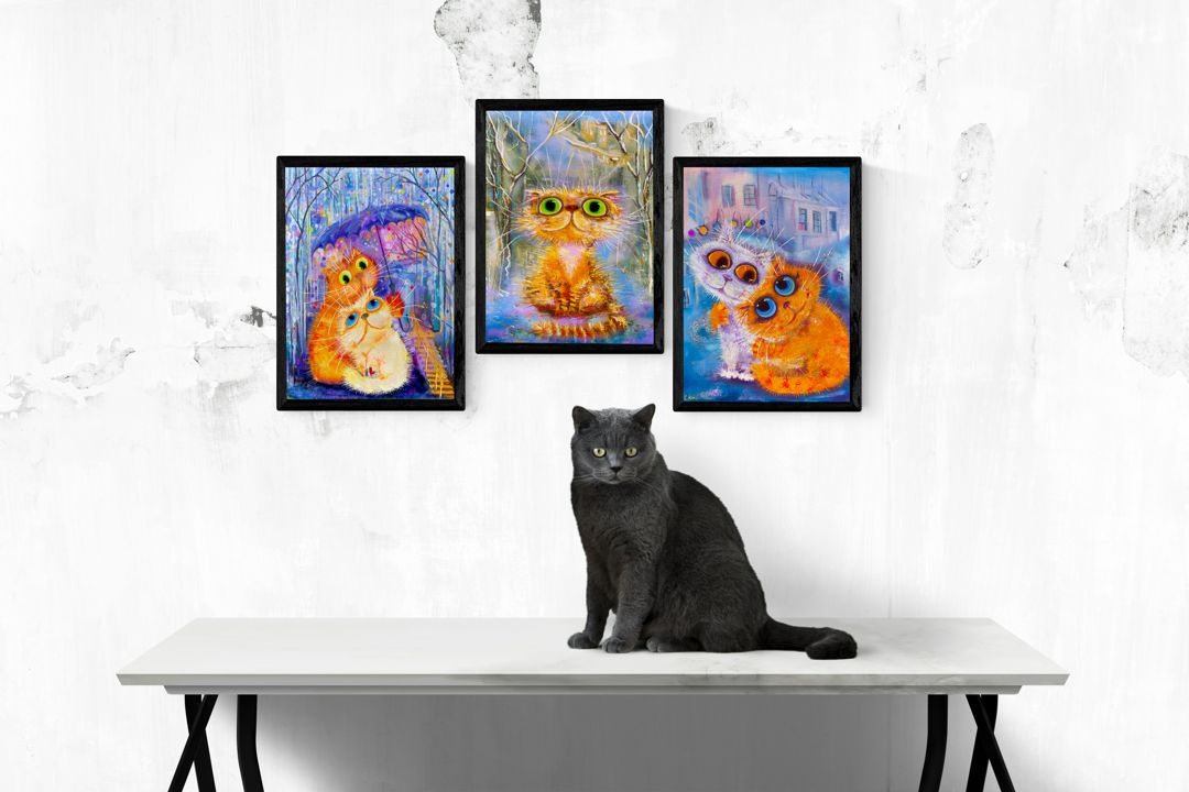 Плакат "Кошки"