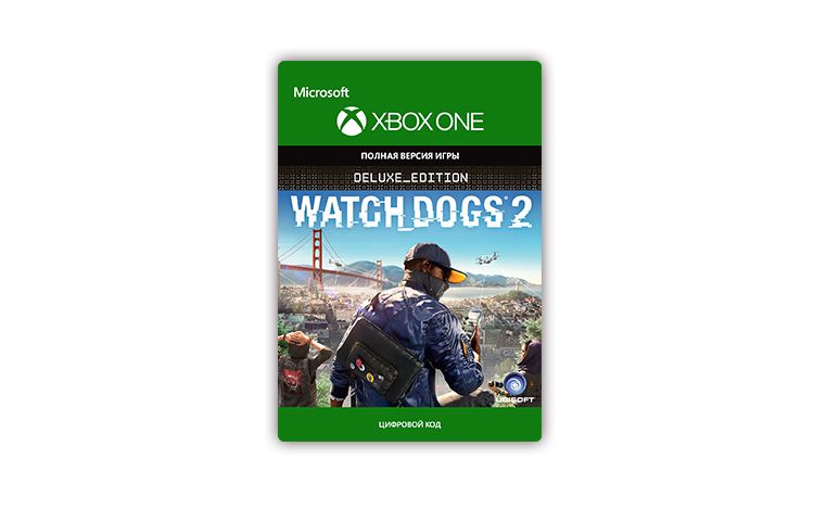 Watch Dogs 2: Deluxe (цифровая версия) (Xbox One) (RU)