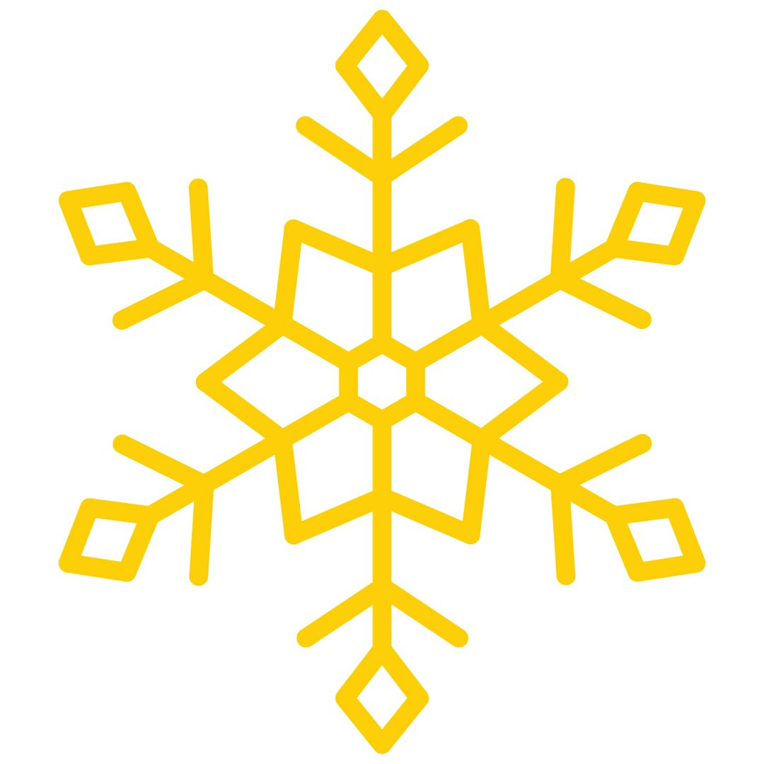 Снежинка иконка картинка рисунок скетч линиями. Векторная контурная  иллюстрация pdf. Новогодняя зима - Абдрахманова Рамзия - скачать на  Wildberries Цифровой | 174482