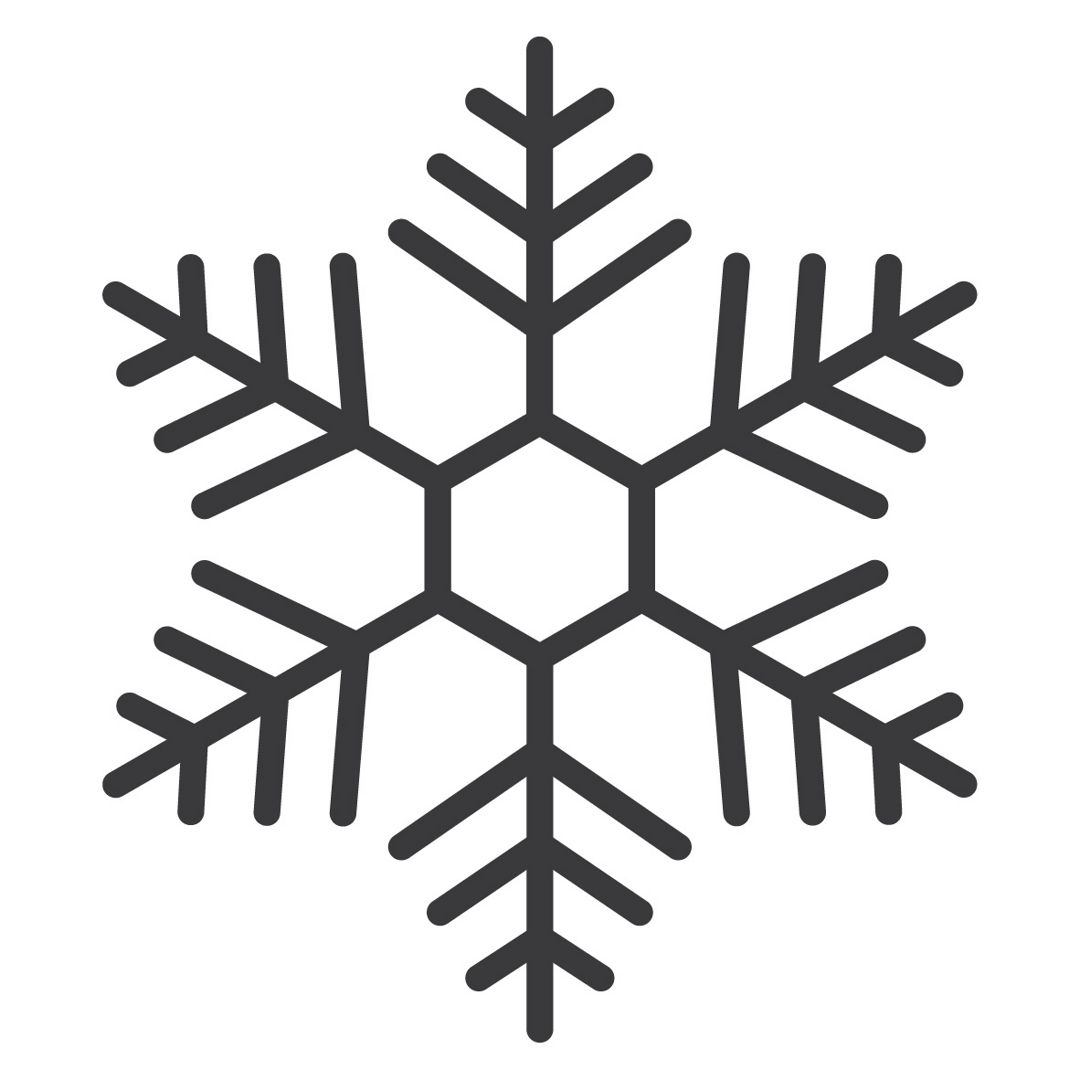 Снежинка иконка картинка рисунок скетч линиями. Векторная контурная  иллюстрация pdf. Новогодняя зима - Абдрахманова Рамзия - скачать на  Wildberries Цифровой | 174483