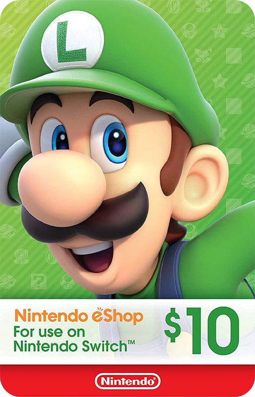 Цифровая подарочная карта Nintendo eShop (10 USD, США), арт.3321