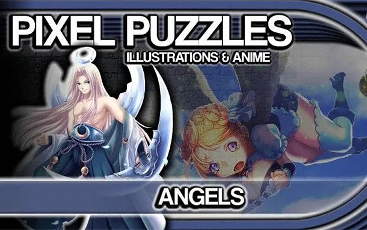 Pixel Puzzles Illustrations & Anime - Jigsaw Pack: Angels