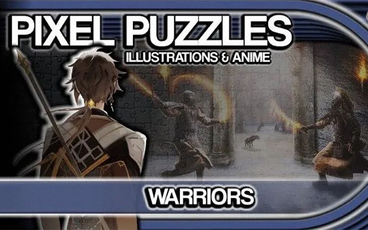 Pixel Puzzles Illustrations & Anime - Jigsaw Pack: Warriors