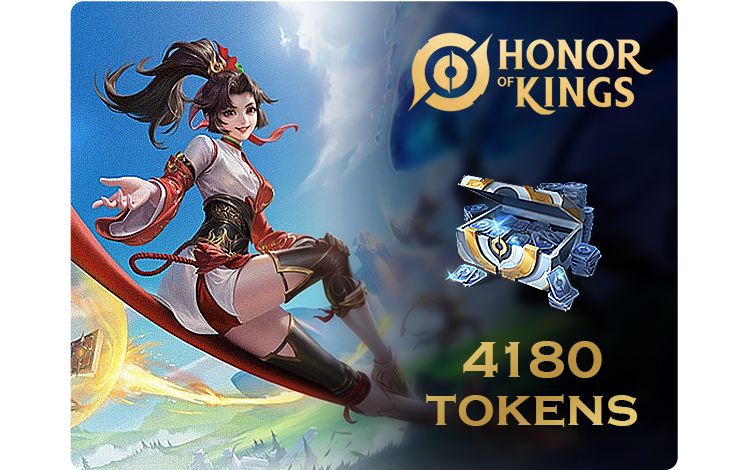 Игровая валюта Honor of Kings 4180 Tokens [Цифровая версия]