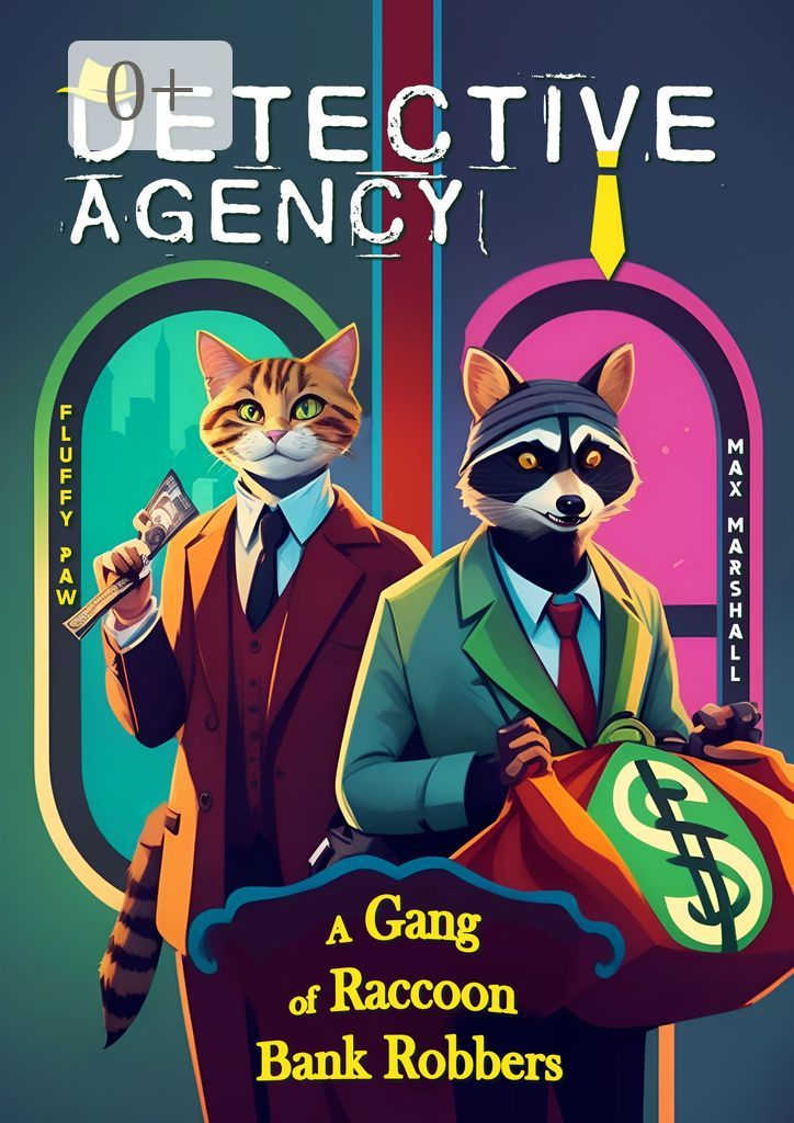 Detective Agency "Fluffy Paw: A Gang of Raccoon Bank Robbers