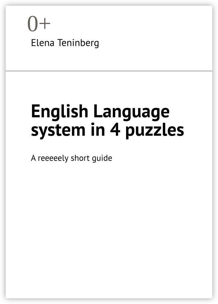 English Language system in 4 puzzles