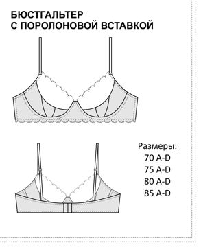 Как сшить кружевной бюстгальтер – пошаговая инструкция