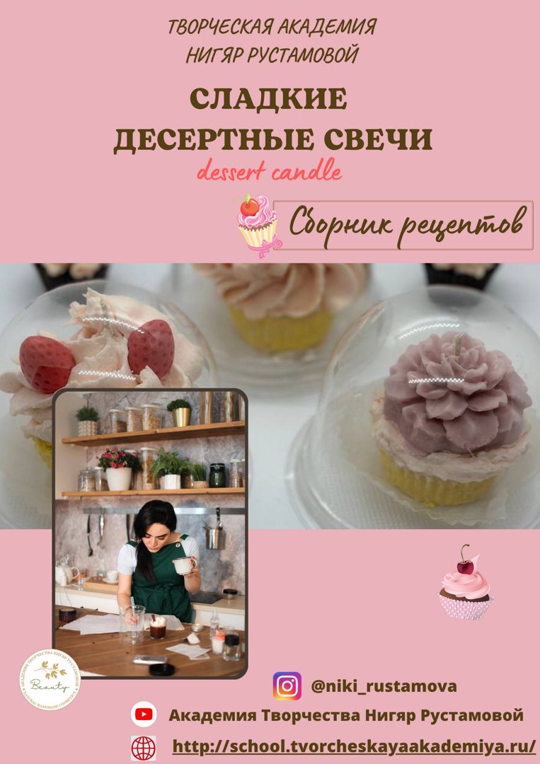 Сборник Рецептов. Сладкие Десертные Свечи.