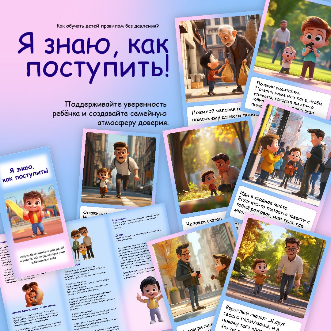 «Азбука безопасности для детей и родителей: игра, которая учит ...