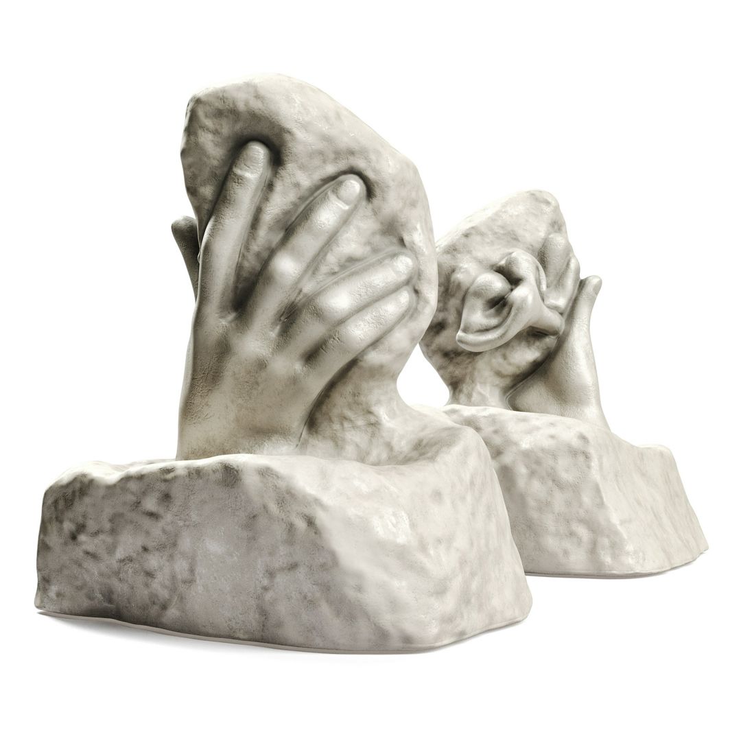 скульптура "Божественные руки"