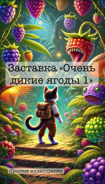 Заставка на смартфон "Очень дикие ягоды 1"