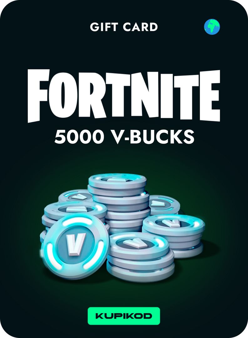 В-Баксы Fortnite: 5000 V-Bucks