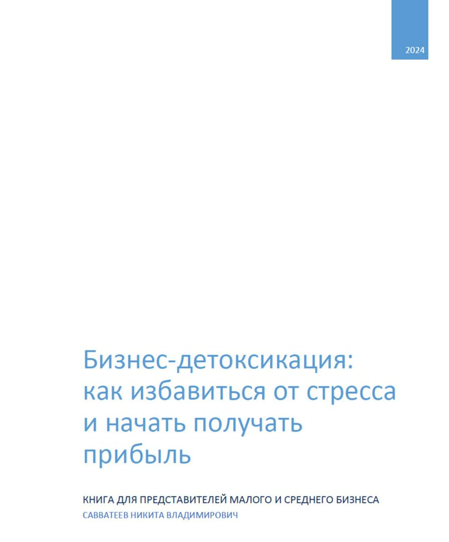 Бизнес-детоксикация: как избавиться от стресса и начать получать прибыль