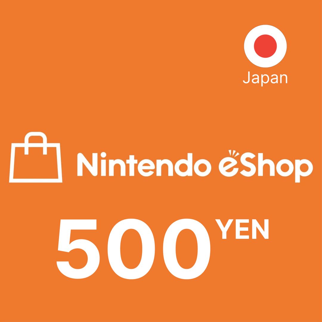 Карта оплаты Nintendo eShop 500 YEN Japan Код активации Нинтендо / Gift Card (Япония)