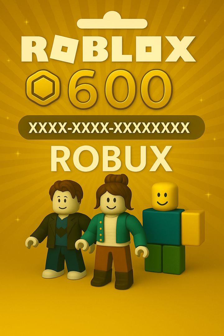600 Robux для Roblox — Код активации Game Pass - скачать ключи на ...