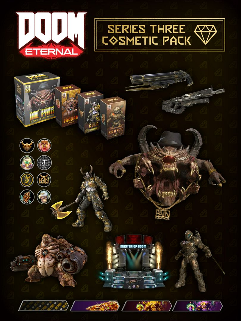DOOM Eternal: Series Three Cosmetic Pack | Epic Games DLC (PC) - Epic ...