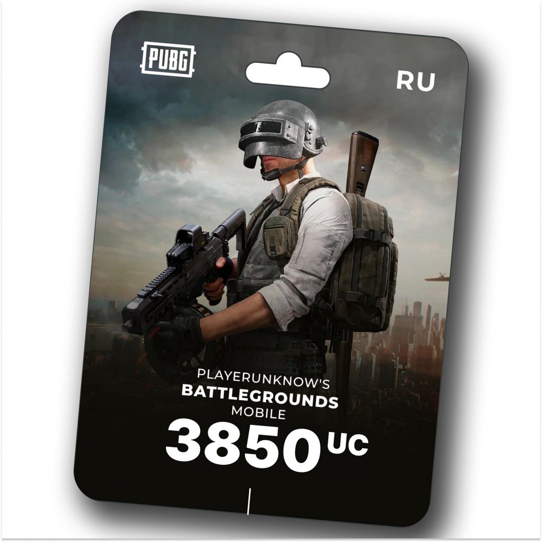 Игровая валюта для PUBG Mobile UC 3850 COINS