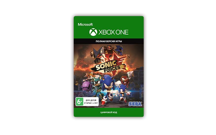 Sonic Forces (цифровая версия) (Xbox One)