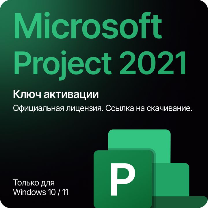 Project Professional 2021 цифровой ключ