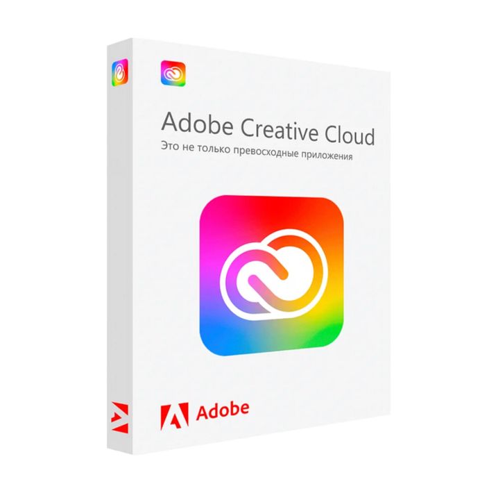 Adobe Creative Cloud все приложения — подписка на 1 месяц