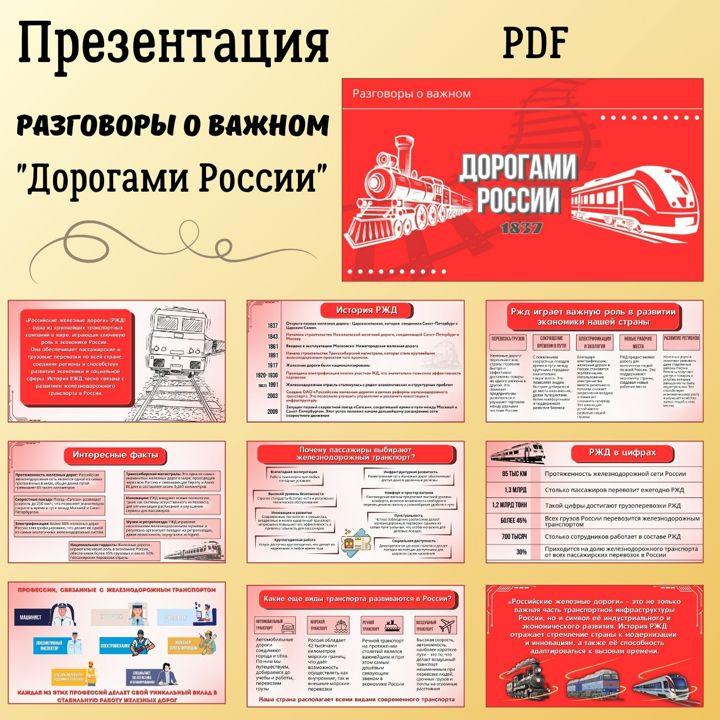 Презентация "Дорогами России". Разговоры о важном 16 сентября 2024 года