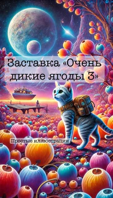 Заставка на смартфон "Очень дикие ягоды 3"