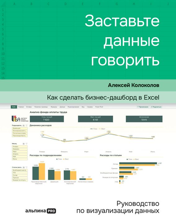 Заставьте данные говорить: Как сделать бизнес-дашборд в Excel. Руководство по визуализации данных