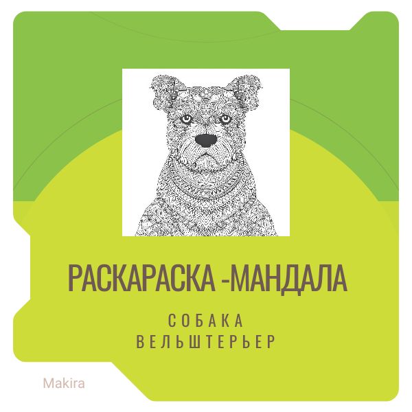 Раскраска-мандала