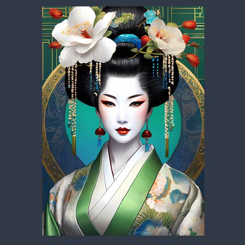 Цифровой постер «Geisha9»
