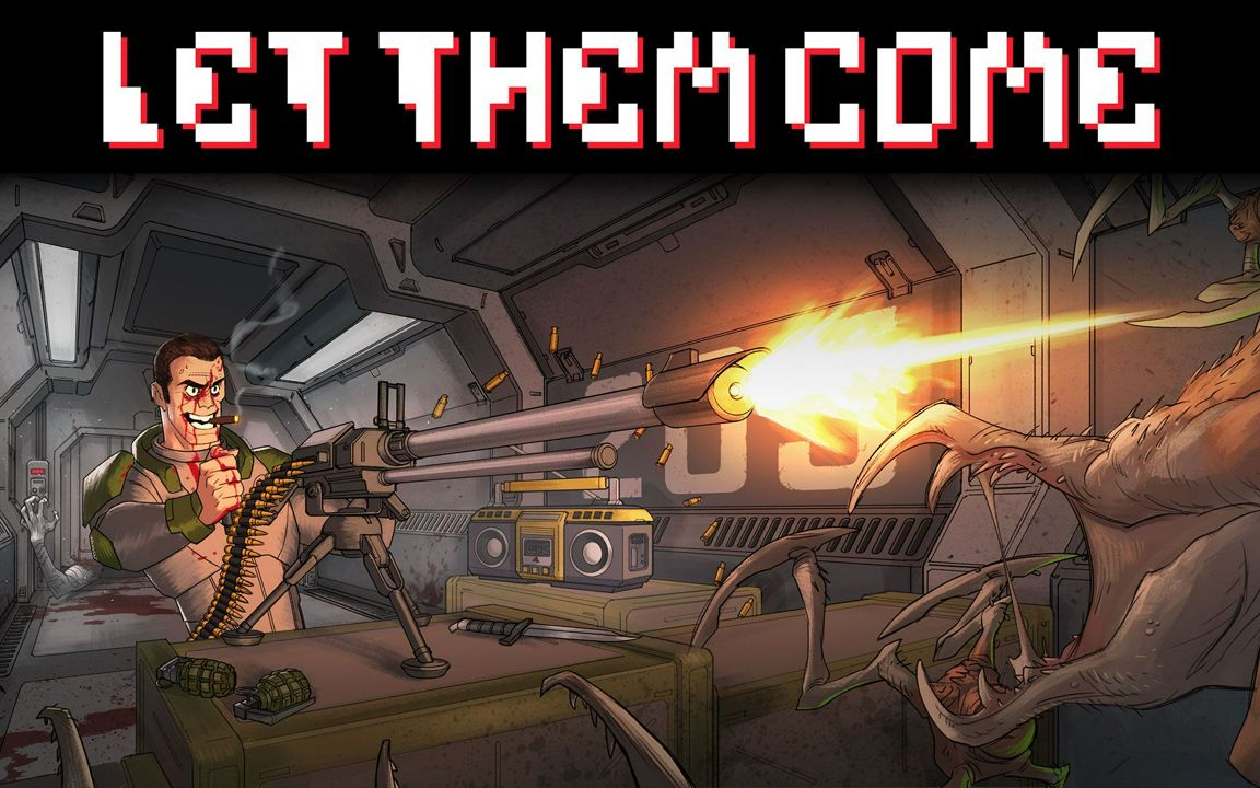 Let them watch. Let them come. шутер в стиле комикса. let them come (pc и mac). игры 50 годов.
