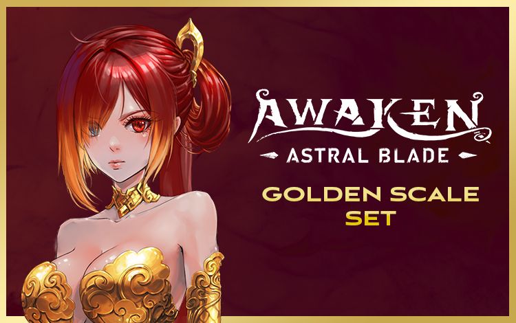 AWAKEN – Astral Blade Golden Scale Set